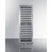 Summit Summit SWCP2163CSSLH | 24" Wide Dual-Zone Wine Cellar