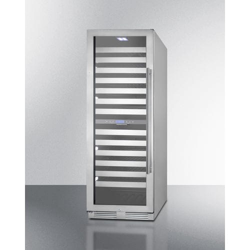 Summit Summit SWCP2163CSSLH | 24" Wide Dual-Zone Wine Cellar