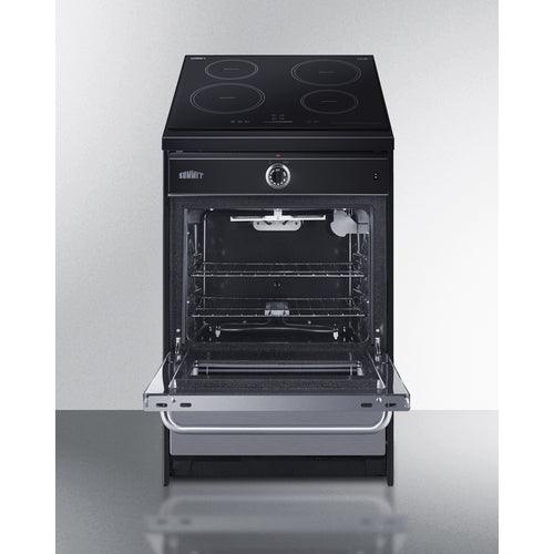 Summit Induction Range Summit TEM665BW 24&quot; Wide Induction Range