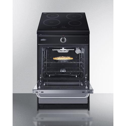 Summit Induction Range Summit TEM665BW 24&quot; Wide Induction Range