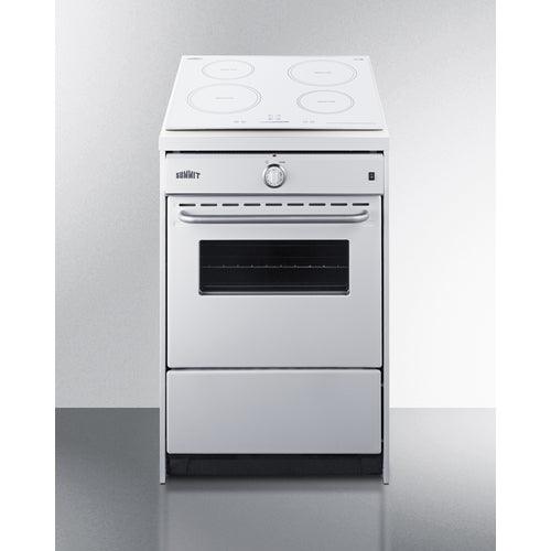 Summit Induction Range Summit WEM665W 24&quot; Wide Induction Range