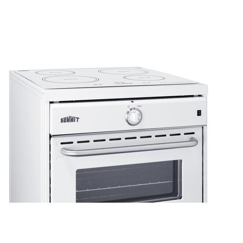 Summit Induction Range Summit WEM665W 24&quot; Wide Induction Range