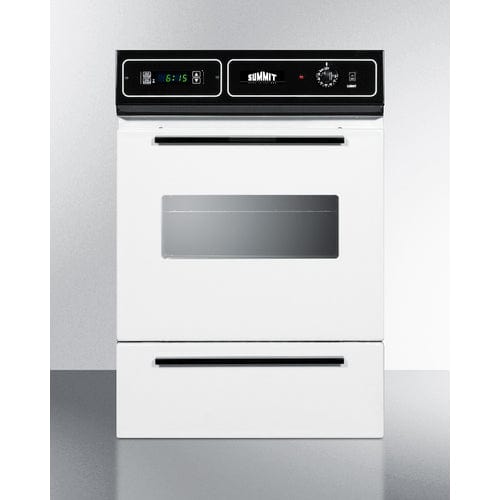 Summit Electric Oven Summit WEM715KW | 24" Wide Electric Wall Oven | 115V