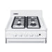 Summit Refrigerators Summit WTM6107ISW | 24" Wide Gas Range, Sealed Burners