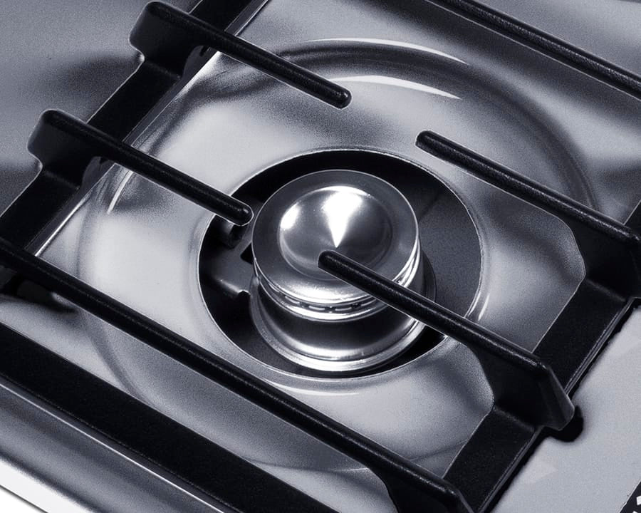 Summit Microwave Summit ZNL033I | 24" Wide 4-Burner Gas Cooktop