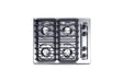 Summit Microwave Summit ZNL033I | 24" Wide 4-Burner Gas Cooktop