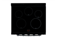 Summit Induction Range Unique UNQ-30CR IC B | 30" Classic Retro Induction Range Midnight Black