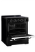 Summit Induction Range Unique UNQ-30CR IC B | 30" Classic Retro Induction Range Midnight Black