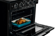 Summit Induction Range Unique UNQ-30CR IC B | 30" Classic Retro Induction Range Midnight Black