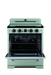 Summit Induction Range Unique UNQ-30CR IC LG | 30" Classic Retro Induction Range Summer Mint Green