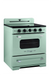 Summit Induction Range Unique UNQ-30CR IC LG | 30" Classic Retro Induction Range Summer Mint Green