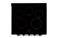 Summit Induction Range Unique UNQ-30CR IC LG | 30" Classic Retro Induction Range Summer Mint Green