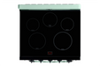 Summit Induction Range Unique UNQ-30CR IC LG | 30" Classic Retro Induction Range Summer Mint Green