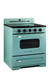 Summit Induction Range Unique UNQ-30CR IC T | 30" Classic Retro Induction Range Ocean Mist Turquoise