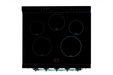 Summit Induction Range Unique UNQ-30CR IC T | 30" Classic Retro Induction Range Ocean Mist Turquoise