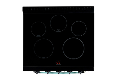 Summit Induction Range Unique UNQ-30CR IC T | 30" Classic Retro Induction Range Ocean Mist Turquoise