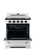 Summit Induction Range Unique UNQ-30CR IC W | 30" Classic Retro Induction Range Marshmallow White