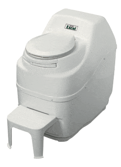 Sun-Mar Composting Toilets and Supplies White Sun-Mar Excel Electric Large Capacity Composting Toilet