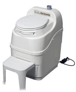 Sun-Mar Composting Toilets and Supplies White Sun-Mar Spacesaver Electric Medium Capacity Composting Toilet Please call for shipping