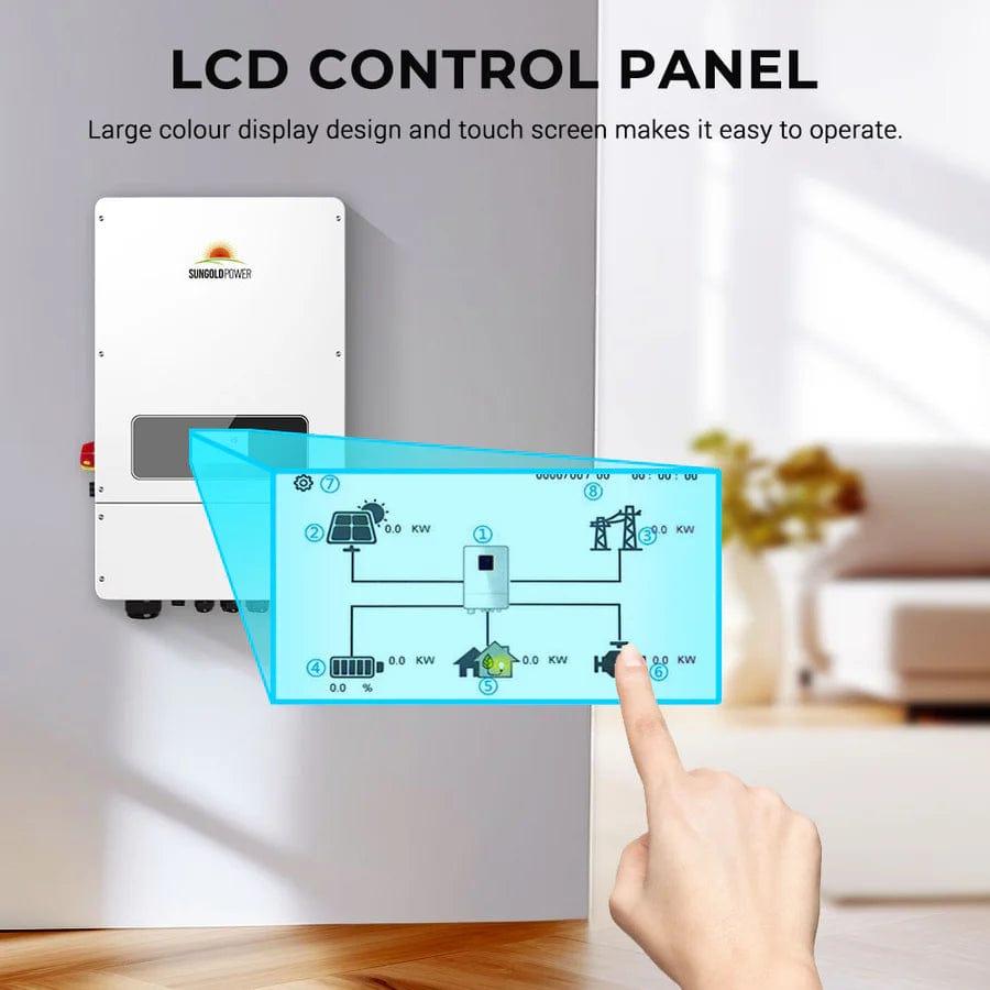 Sungold Power Solar Inverters 10KW Hybrid Inverter 48V Split Phase