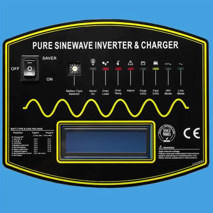 Sungold Power Solar Charge Controllers and Inverters Copy of 10000W 24V Split Phase Pure Sine Wave Inverter Charger - Free Shipping!
