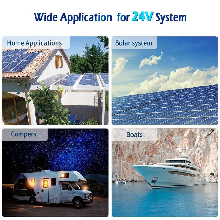 Sungold Power Solar Charge Controllers and Inverters 3000W DC 24V Pure Sine Wave Inverter With Charger - Free Shipping!