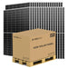 Sungold Power Solar Panels 450W Mono Black Perc Solar Panel Full Pallet (32 Panels)