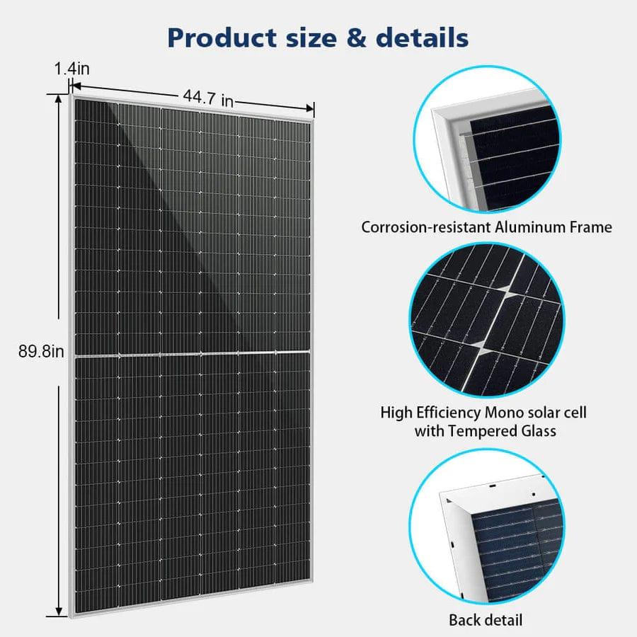 Sungold Power Solar Panels 560W Mono Perc Solar Panel Full Pallet (32 Panels)