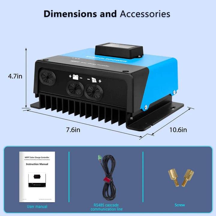 Sungold Power Solar Charge Controllers and Inverters 60 Amp MPPT Solar Charge Controller - Free Shipping!
