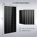 Sungold Power Off Grid Solar Kit 4000w Inverter 12vdc 120v/240v Lifepo4 Battery 1200 Watt Solar Back Up Sgk-Pr4s - Free Shipping!