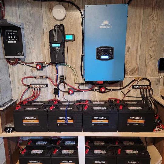 Sungold Power Solar Charge Controllers and Inverters SunGoldPower 12KW 48V Split Phase Pure Sine Wave Solar Inverter Charger