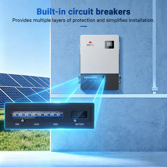 Sungold Power Solar Inverters SunGoldPower 18KW 48V Three-Phase Power All-in-One Solar Charge Inverter PowerCore 18K-48