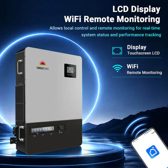Sungold Power Solar Inverters SunGoldPower 18KW 48V Three-Phase Power All-in-One Solar Charge Inverter PowerCore 18K-48