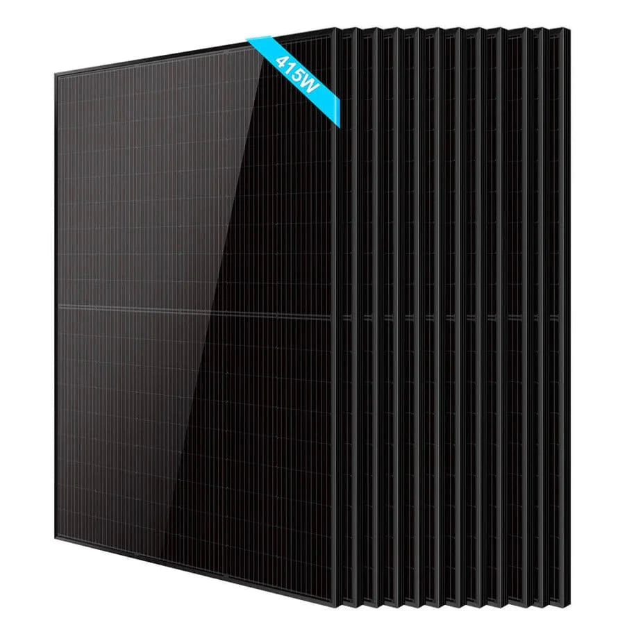 Sungold Power Solar Panels 12 SunGoldPower 415W Bifacial PERC Solar Panel | SGP-415-BBS UL61730 Certified by ETL
