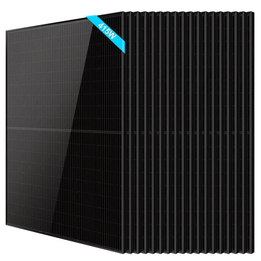Sungold Power Solar Panels 18 SunGoldPower 415W Bifacial PERC Solar Panel | SGP-415-BBS UL61730 Certified by ETL