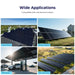 Sungold Power Solar Panels SunGoldPower 415W Bifacial PERC Solar Panel | SGP-415-BBS UL61730 Certified by ETL