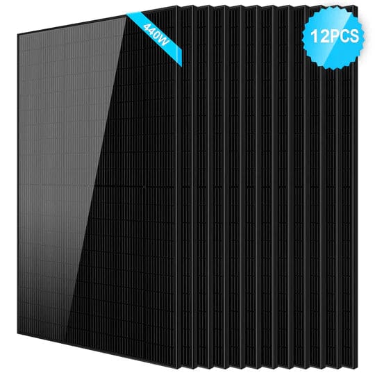 Sungold Power Solar Panels 12 SunGoldPower 440W Mono Black PERC Solar Panel