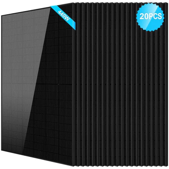 Sungold Power Solar Panels 20 SunGoldPower 440W Mono Black PERC Solar Panel