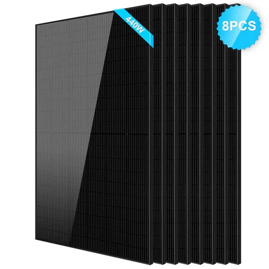 Sungold Power Solar Panels 8 SunGoldPower 440W Mono Black PERC Solar Panel