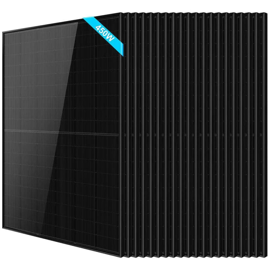 Sungold Power Solar Panels 20 SunGoldPower 450 Watt Bifacial N-Type Monocrystalline Solar Panel SGN-450-BBS UL61730 Certified by ETL