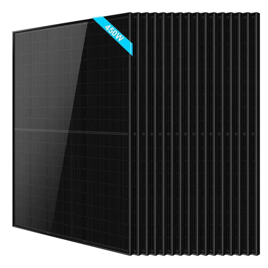 Sungold Power Solar Panels 16 SunGoldPower 450 Watt Bifacial N-Type Monocrystalline Solar Panel SGN-450-BBS UL61730 Certified by ETL