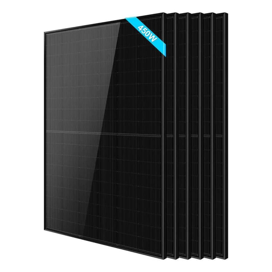 Sungold Power Solar Panels 6 SunGoldPower 450 Watt Bifacial N-Type Monocrystalline Solar Panel SGN-450-BBS UL61730 Certified by ETL