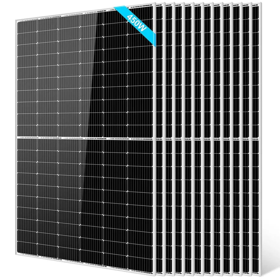 Sungold Power Solar Panels 12 SunGoldPower 450 Watt Monocrystalline Solar Panels (Choose Quantity)