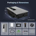 Sungold Power Solar Charge Controllers and Inverters SunGoldPower 7.6KW Hybrid Inverter 48V Split Phase SGN7.6K1HB-48