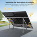 Sungold Power SungoldPower Modular & Expandable Ground Mount Brackets for 2× 400W–590W Solar Panels