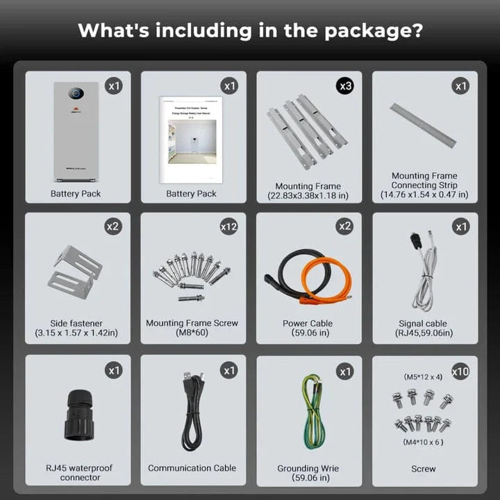Sungold Power Solar Batteries SunGoldPower PowerMax 51.2V 314AH Outdoor Energy Storage Battery