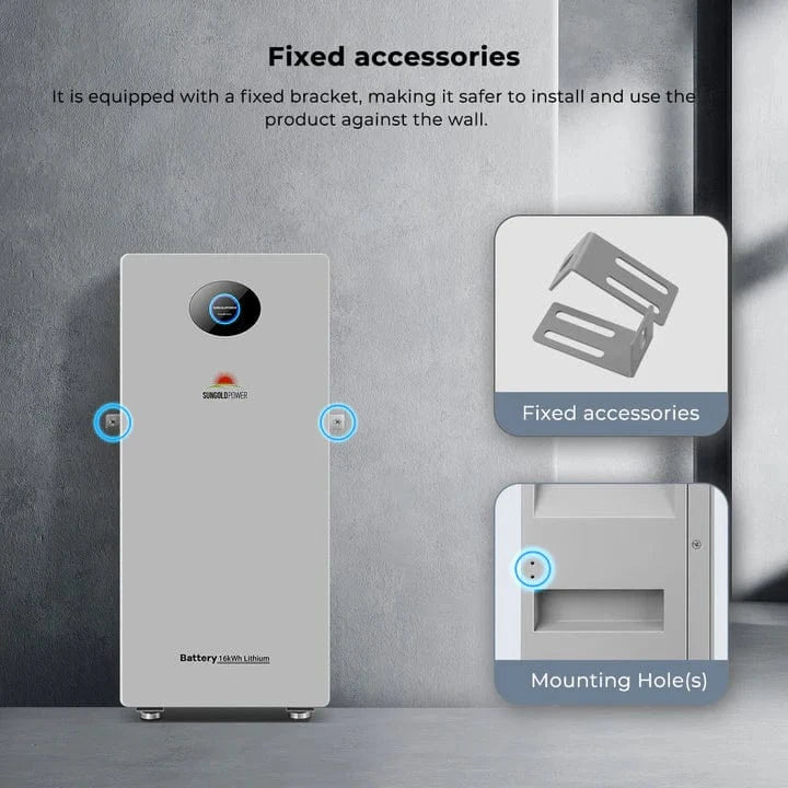 Sungold Power Solar Batteries SunGoldPower PowerMax 51.2V 314AH Outdoor Energy Storage Battery