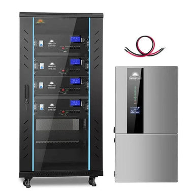 Sungold Power SGH-11N2E-s(11.4kw Inv+4*100AH Bat) SunGoldPower SGH-11N2E/ SGH-11N5E | 11.4KW Hybrid Solar Kit | 48VDC | 20.48KWH/50.2KWH Lithium Battery