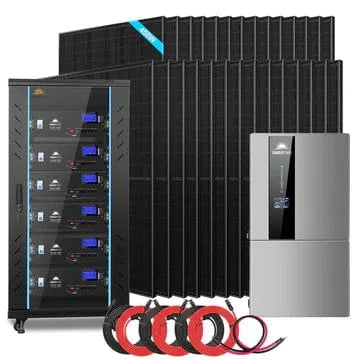 Sungold Power SunGoldPower SGH-11N3E | 11.4KW Hybrid Solar Kit | 48VDC | 30.72KWH Lithium Battery