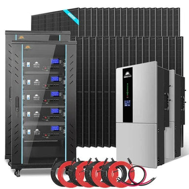 Sungold Power SunGoldPower SGH-11N5E | 11.4KW Hybrid Solar Kit | 48VDC | 50.2KWH Lithium Battery